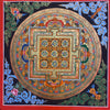 Om Mantra Mandala Thangka - Art Of Tibet
