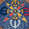 Om Mantra Mandala Thangka - Art Of Tibet
