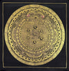 Om Mantra Mandala Thangka - Art Of Tibet