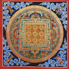 Om Mantra Mandala Thangka - Art Of Tibet