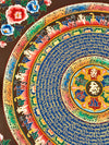 Om Mantra Mandala Thangka - Art Of Tibet