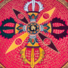 Om Mantra Mandala Thangka - Art Of Tibet