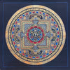Om Mantra Mandala Thangka - Art Of Tibet