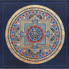 Om Mantra Mandala Thangka - Art Of Tibet