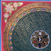 Om Mantra Mandala Thangka - Art Of Tibet