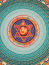 Om Mantra Mandala Thangka - Art Of Tibet