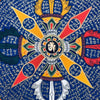 Om Mantra Mandala Thangka - Art Of Tibet