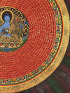 Om Mantra Mandala Thangka - Art Of Tibet
