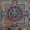 Om Mantra Mandala Thangka - Art Of Tibet
