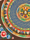 Om Mantra Mandala Thangka - Art Of Tibet