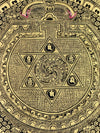 Om Mantra Mandala Thangka - Art Of Tibet
