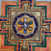 Om Mantra Mandala Thangka - Art Of Tibet