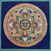 Om Mantra Mandala Thangka - Art Of Tibet