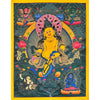 Pancha(Five) Jambhala Large Thangka - Art Of Tibet