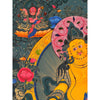 Pancha(Five) Jambhala Large Thangka - Art Of Tibet
