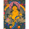 Pancha(Five) Jambhala Large Thangka - Art Of Tibet