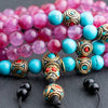 Pink Agate Neutralizer Mala - Art Of Tibet