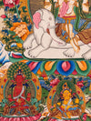 Samantabhadra Bodhisattva Thangka - Art Of Tibet