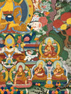 Shakyamuni Buddha and the 17 Great Scholars Thangka - Art Of Tibet