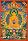 Shakyamuni Buddha Large Thangka - Art Of Tibet