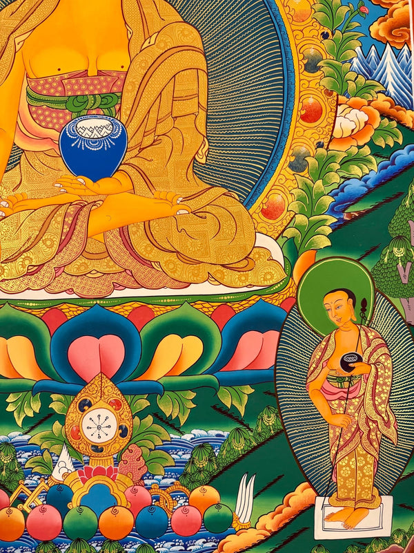 Shakyamuni Buddha Large Thangka - Art Of Tibet