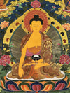 Shakyamuni Buddha Large Thangka - Art Of Tibet