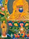 Shakyamuni Buddha Large Thangka - Art Of Tibet