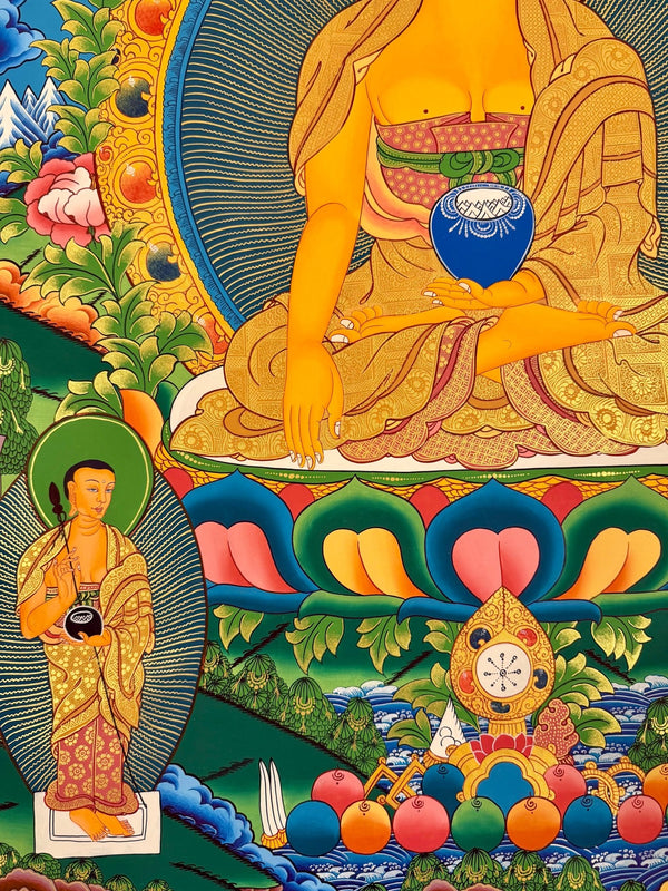 Shakyamuni Buddha Large Thangka - Art Of Tibet
