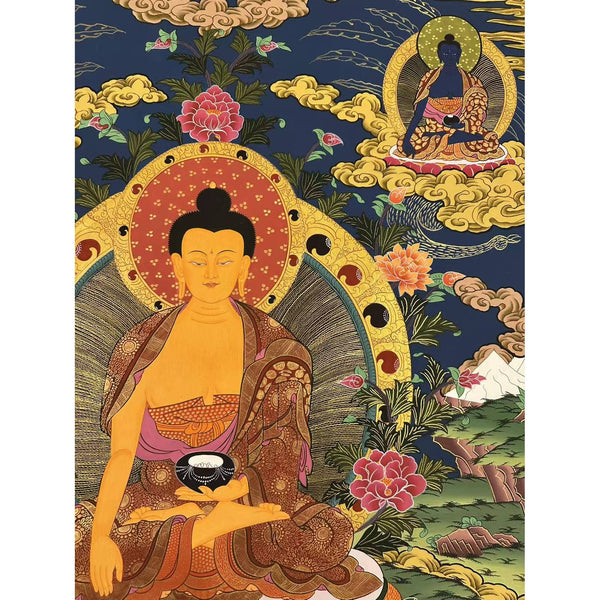 Shakyamuni Buddha Large Thangka - Art Of Tibet