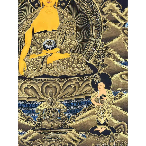 Shakyamuni Buddha Thangka - Art Of Tibet