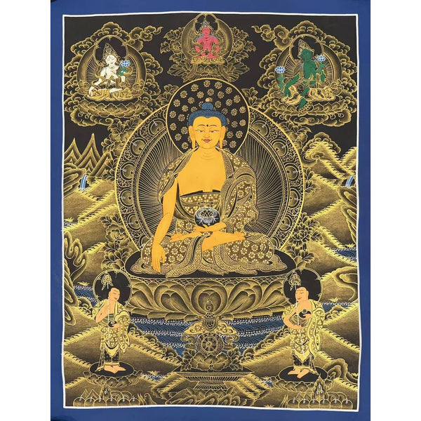 Shakyamuni Buddha Thangka - Art Of Tibet