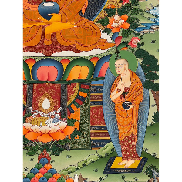 Shakyamuni Buddha Thangka - Art Of Tibet