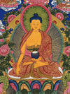 Shakyamuni Buddha Thangka - Art Of Tibet