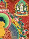 Shakyamuni Buddha Thangka - Art Of Tibet