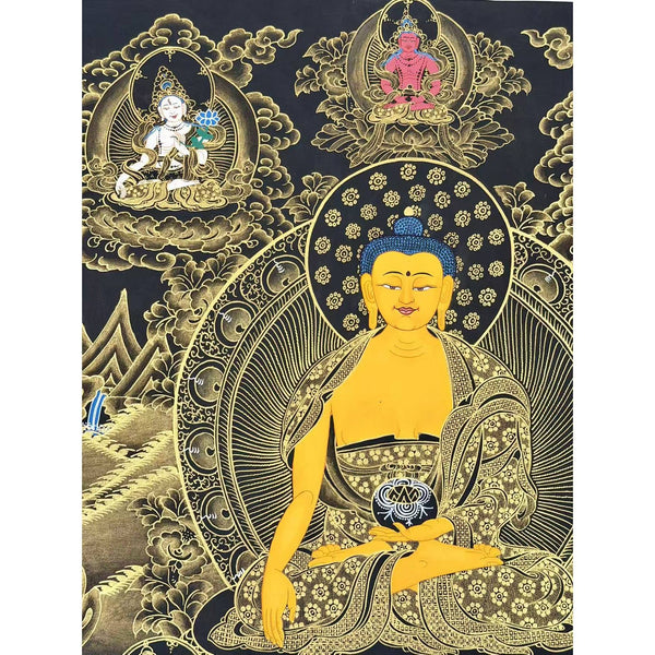 Shakyamuni Buddha Thangka - Art Of Tibet