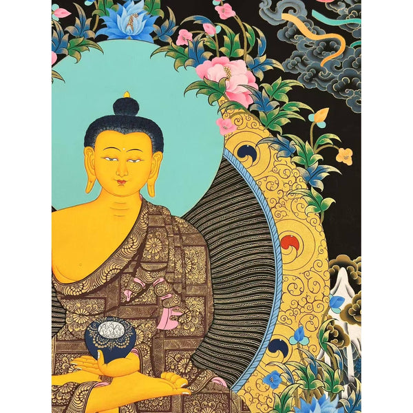 Shakyamuni Buddha Thangka - Art Of Tibet