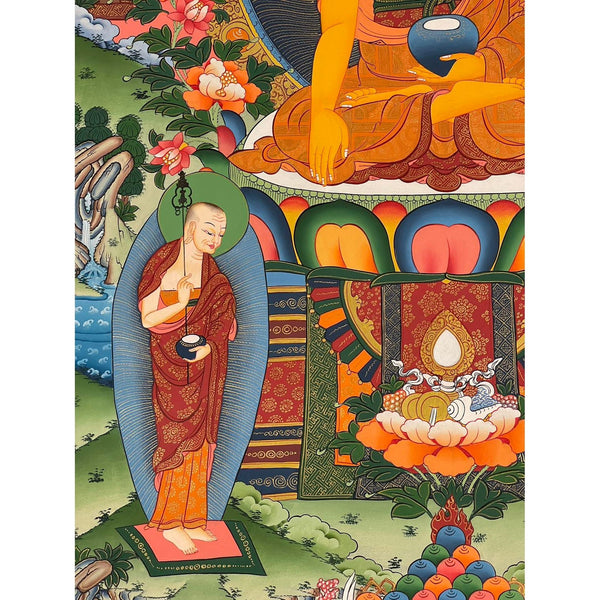 Shakyamuni Buddha Thangka - Art Of Tibet