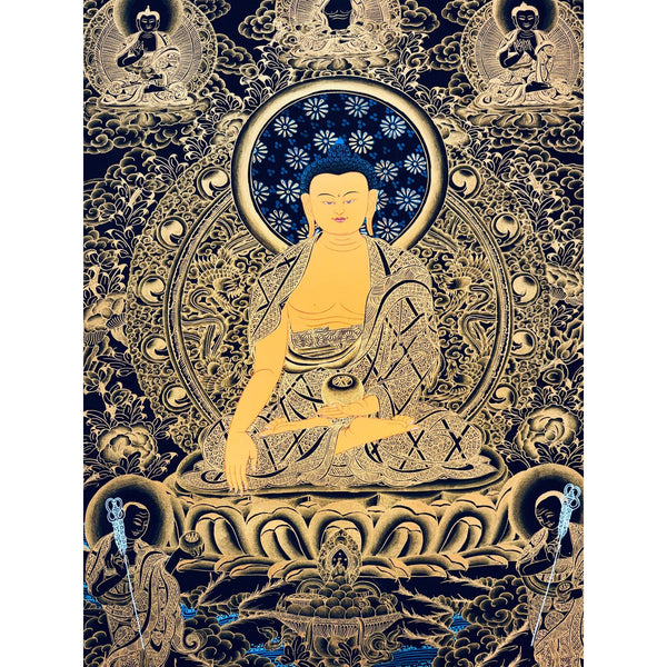 Shakyamuni Buddha Thangka - Art Of Tibet