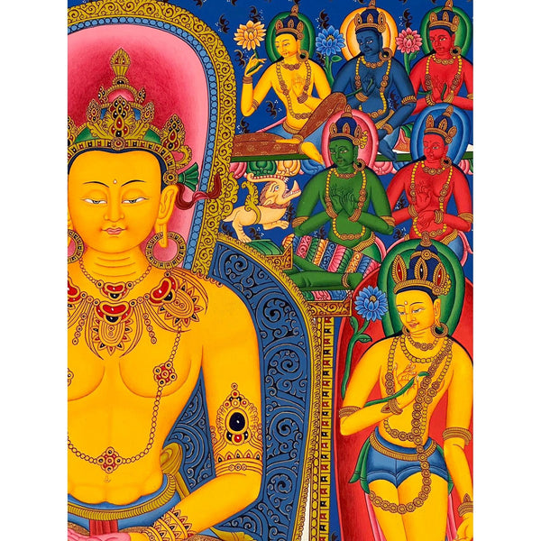 Shakyamuni Buddha Thangka - Art Of Tibet