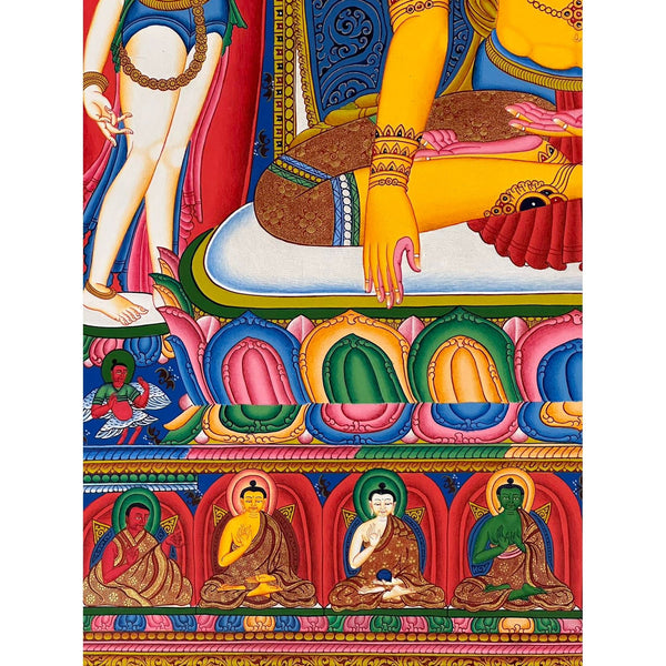 Shakyamuni Buddha Thangka - Art Of Tibet