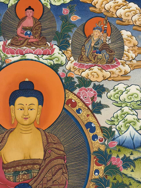 Shakyamuni Buddha Thangka - Art Of Tibet