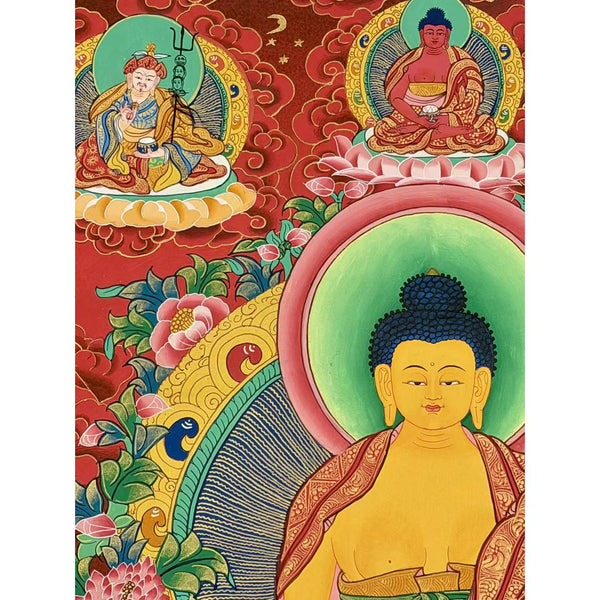 Shakyamuni Buddha Thangka - Art Of Tibet