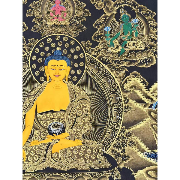 Shakyamuni Buddha Thangka - Art Of Tibet