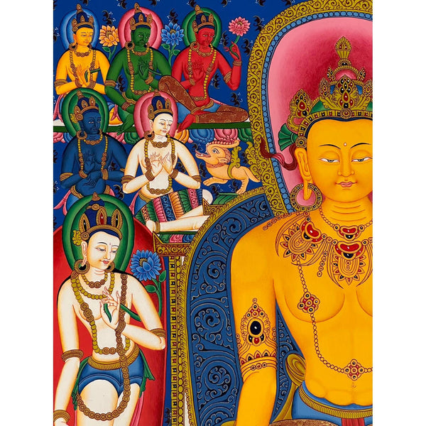 Shakyamuni Buddha Thangka - Art Of Tibet