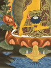 Shakyamuni Buddha Thangka - Art Of Tibet