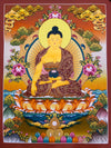 Shakyamuni Buddha Thangka - Art Of Tibet