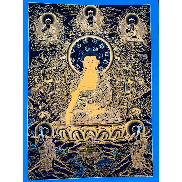 Shakyamuni Buddha Thangka - Art Of Tibet