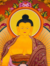 Shakyamuni Buddha Thangka - Art Of Tibet