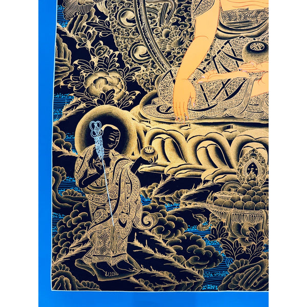 Shakyamuni Buddha Thangka - Art Of Tibet