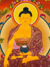 Shakyamuni Buddha Thangka - Art Of Tibet